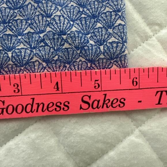 CARTONNIER ANTHROPOLOGIE Womens Pants 4 Blue Charlie Trouser Seashell Preppy - Picture 14 of 15